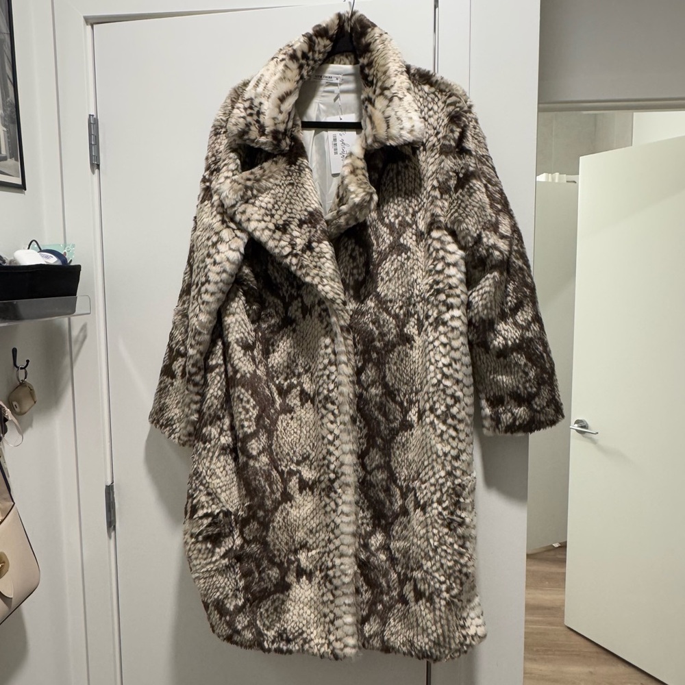 SNAKESKIN FUR COAT